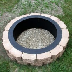 Sunnydaze Decor Sunnydaze Outdoor Heavy-Duty Steel Portable Above Ground Or In-Ground Round Fire Pit Liner Ring - Black 14 Sunnydaze Decor Sunnydaze Outdoor Heavy-Duty Steel Portable Above Ground Or In-Ground Round Fire Pit Liner Ring - Black -Sunnydaze Decor GUEST 6ce1632f 056c 47d2 a929 afbd214aa4e8