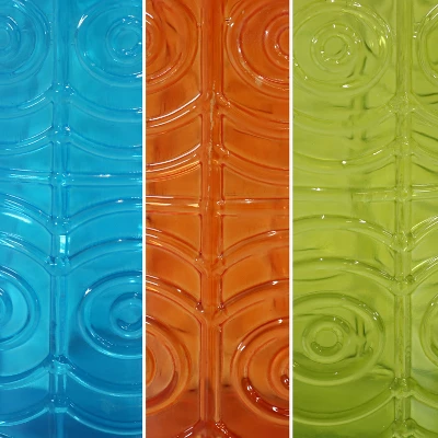 Sunnydaze Decor Sunnydaze Outdoor Refillable Glass Tabletop Torches With Long-Lasting Fiberglass Wicks - Blue, Orange, And Green - 3pc 4 Sunnydaze Decor Sunnydaze Outdoor Refillable Glass Tabletop Torches With Long-Lasting Fiberglass Wicks - Blue, Orange, And Green - 3pc - Image 2