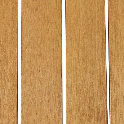 Sunnydaze Decor Sunnydaze Outdoor Meranti Wood With Teak Oil Finish Wooden Rectangular Accent Coffee Table - 35" - Brown 5 Sunnydaze Decor Sunnydaze Outdoor Meranti Wood With Teak Oil Finish Wooden Rectangular Accent Coffee Table - 35" - Brown - Image 3