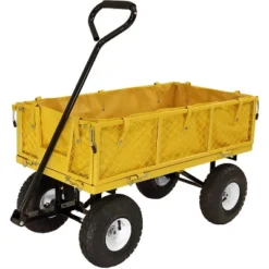 Sunnydaze Decor Sunnydaze Outdoor Lawn And Garden Heavy-Duty Steel Utility Cart With Removable Sides And Weather-Resistant Polyester Liner 23 Sunnydaze Decor Sunnydaze Outdoor Lawn And Garden Heavy-Duty Steel Utility Cart With Removable Sides And Weather-Resistant Polyester Liner -Sunnydaze Decor GUEST 784948d3 7390 40fb bffd 80b4a9a207eb