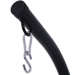 Sunnydaze Decor Sunnydaze Indoor/Outdoor Steel Metal C-Stand Hammock Chair Stand Only - Black - 300 Lb Weight Capacity -Sunnydaze Decor GUEST 7ada239d 5b7c 4254 a0fb 3a0e7ad77091