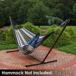 Sunnydaze Decor Sunnydaze Large 2-Person Hammock Stand With Heavy-Duty Steel Beam Construction 16 Sunnydaze Decor Sunnydaze Large 2-Person Hammock Stand With Heavy-Duty Steel Beam Construction -Sunnydaze Decor GUEST 7b1ae572 d76d 4ea4 a159 0774ac6b224e