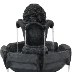 Sunnydaze Decor Sunnydaze 34"H Electric Polyresin 3-Tier Budding Fruition Outdoor Water Fountain -Sunnydaze Decor GUEST 7df525b5 f02f 4f3f bd27 a481bffc2439