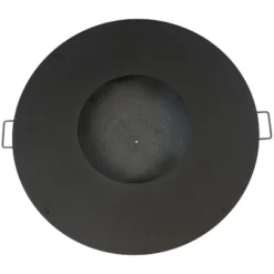 Sunnydaze Decor Sunnydaze Outdoor Camping Or Backyard Large Round Cast Iron Fire Pit With Cooking Ledge - 40" - Dark Gray -Sunnydaze Decor GUEST 81066180 fc0a 44a1 b81c ceb6df98e7f5