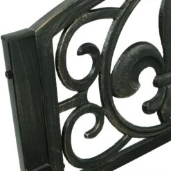 Sunnydaze Decor Sunnydaze Traditional Fleur-de-Lis Design Cast Iron And Steel Outdoor Rocking Chair 12 Sunnydaze Decor Sunnydaze Traditional Fleur-de-Lis Design Cast Iron And Steel Outdoor Rocking Chair -Sunnydaze Decor GUEST 81284358 dd08 4f7e 8d78 ef661f16e99c