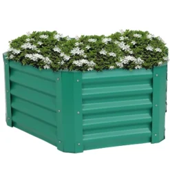 Sunnydaze Decor Sunnydaze Raised Powder-Coated Steel Hexagon Planter Garden Bed Kit For Plants, Flowers, Vegetables And Herbs - 41" W X 16" Deep -Sunnydaze Decor GUEST 81cd8f6a 9417 4604 bb70 ec090cae351c