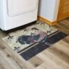 Sunnydaze Decor Sunnydaze Indoor Rubber And Polyester Decorative Kitchen Laundry Room Floor Mat Rug - 23" X 35" - Brown Rooster