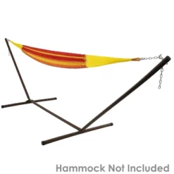 Sunnydaze Decor Sunnydaze Large 2-Person Hammock Stand With Heavy-Duty Steel Beam Construction 14 Sunnydaze Decor Sunnydaze Large 2-Person Hammock Stand With Heavy-Duty Steel Beam Construction -Sunnydaze Decor GUEST 86b5029b 674e 47b1 9403 3fc5f852f181