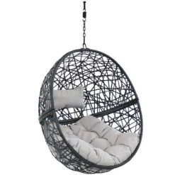 Sunnydaze Decor Sunnydaze Outdoor Resin Wicker Patio Jackson Hanging Basket Egg Chair Swing With Cushions And Headrest - 2pc 21 Sunnydaze Decor Sunnydaze Outdoor Resin Wicker Patio Jackson Hanging Basket Egg Chair Swing With Cushions And Headrest - 2pc -Sunnydaze Decor GUEST 88fc52f3 399c 4c22 b249 ff9636ec6897