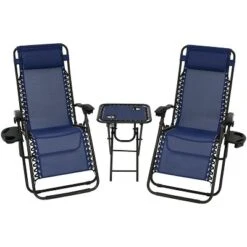Sunnydaze Decor Sunnydaze Outdoor Fade-Resistant Zero Gravity Chairs With Patio Table, Cup Holders, And Pillows - 2-Pack 29 Sunnydaze Decor Sunnydaze Outdoor Fade-Resistant Zero Gravity Chairs With Patio Table, Cup Holders, And Pillows - 2-Pack -Sunnydaze Decor GUEST 8cb7fb4a 6822 4d2c bc37 80f707870e00