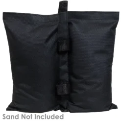 Sunnydaze Decor Sunnydaze Polyester Sandbag Canopy Weights - Black - Set Of 4 -Sunnydaze Decor GUEST 8cc0681c 973b 4f96 98c5 f44a65ef38bf