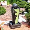 Sunnydaze Decor Sunnydaze 39"H Electric Polyresin Art Deco Modern Rippling Stream Outdoor Water Fountain 2 Sunnydaze Decor Sunnydaze 39"H Electric Polyresin Art Deco Modern Rippling Stream Outdoor Water Fountain -Sunnydaze Decor GUEST 8f5fe642 f16a 419e 9aee 4079d358972e