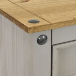 Sunnydaze Decor Sunnydaze 28-Bottle Freestanding Wine Rack - Solid Pine - Gray - 34.5" -Sunnydaze Decor GUEST 90342e95 cd72 473f 81a6 e6ed6ef83ae4