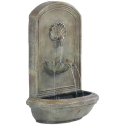 Sunnydaze Decor Sunnydaze 27"H Electric Polystone Seaside Outdoor Wall-Mount Water Fountain 19 Sunnydaze Decor Sunnydaze 27"H Electric Polystone Seaside Outdoor Wall-Mount Water Fountain -Sunnydaze Decor GUEST 93af48ab 02de 4861 a9aa 3ed6f258f390