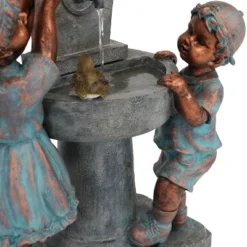 Sunnydaze Decor Sunnydaze 30"H Electric Polyresin Boy And Girl At Bird Bath Outdoor Water Fountain 11 Sunnydaze Decor Sunnydaze 30"H Electric Polyresin Boy And Girl At Bird Bath Outdoor Water Fountain -Sunnydaze Decor GUEST 94e6ec5b 7c2b 4a7a b2d0 e1eb5a1866a2