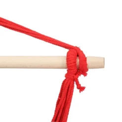 Sunnydaze Decor Sunnydaze Double Cushion Hanging Rope Hammock Chair Swing With C-Stand - 265 Lb. Weight Capacity -Sunnydaze Decor GUEST 97391d47 411d 449b 9c56 3764f54516a5 2