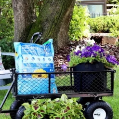 Sunnydaze Decor Sunnydaze Garden Grow Bag With Handles Nonwoven Polypropylene Fabric, Black, 10pc -Sunnydaze Decor GUEST 99b439a4 7630 471d b14e bc2ef188c760