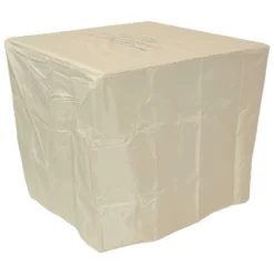 Sunnydaze Decor Sunnydaze Kleifar Modern Smokeless Square Metal Propane Fire Pit With Rafa Fabric Sides - 25.25" H -Sunnydaze Decor GUEST 9d5d6367 d72d 4d10 83a4 412a2278c14d