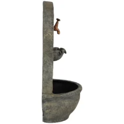 Sunnydaze Decor Sunnydaze 26"H Solar Polystone Messina Outdoor Wall-Mount Water Fountain 22 Sunnydaze Decor Sunnydaze 26"H Solar Polystone Messina Outdoor Wall-Mount Water Fountain -Sunnydaze Decor GUEST 9e8fc58e d711 4f17 b715 a611143ca1bf 1