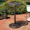 Sunnydaze Decor Sunnydaze 40"H Cast Iron Base And Cast Aluminum Tabletop Round Bar-Height Table -Sunnydaze Decor GUEST a01546fc 0082 4764 a053 46e0f512bcfd