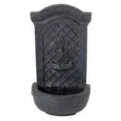 Sunnydaze Decor Sunnydaze 31"H Electric Polystone Rosette Leaf Outdoor Wall-Mount Water Fountain 14 Sunnydaze Decor Sunnydaze 31"H Electric Polystone Rosette Leaf Outdoor Wall-Mount Water Fountain -Sunnydaze Decor GUEST a31dce4c 0673 4a39 925c 9de8a0bd9204