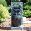 Sunnydaze Decor Sunnydaze Peaceful Rain Electric Outdoor Water Fountain - 31.75" H - Gray And Black -Sunnydaze Decor GUEST a3e69e7c d3ab 4287 b769 0af0dfbce9ab