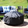 Sunnydaze Decor Sunnydaze Outdoor Heavy-Duty Weather-Resistant PVC And 300D Polyester Round Fire Pit Cover With Drawstring And Toggle Closure -Sunnydaze Decor GUEST a64c047b c9e4 49b0 93bf 91b87c2a9017