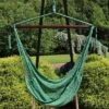 Sunnydaze Decor Sunnydaze Modern Boho-Style Soft-Spun Polyester Rope Hanging Caribbean XL Hammock Chair For Yard, Balcony, And Garden -Sunnydaze Decor GUEST a84bc1a1 3f3c 45e6 8df6 ba97f907a11f
