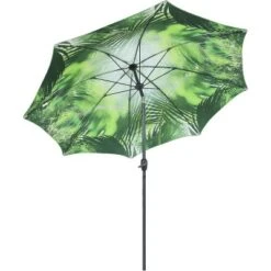 Sunnydaze Decor Sunnydaze Outdoor Aluminum Inside Out Patio Umbrella With Push Button Tilt And Crank - 9' -Sunnydaze Decor GUEST aa88a579 1844 4c38 b821 30cb81577fff