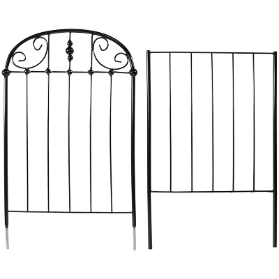 Sunnydaze Decor Sunnydaze Metal Wire Traditional Garden Trellis For Climbing Plants And Flowers - 32" H - Black - 2-Pack 5 Sunnydaze Decor Sunnydaze Metal Wire Traditional Garden Trellis For Climbing Plants And Flowers - 32" H - Black - 2-Pack - Image 3