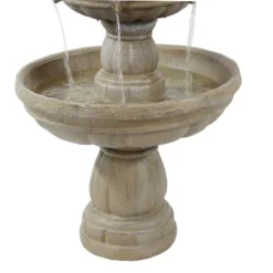 Sunnydaze Decor Sunnydaze 48"H Electric Fiberglass 3-Tier Outdoor Water Fountain 15 Sunnydaze Decor Sunnydaze 48"H Electric Fiberglass 3-Tier Outdoor Water Fountain -Sunnydaze Decor GUEST aae8a594 d3e5 4b37 aa66 d9630590b5d9