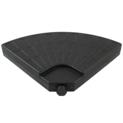 Sunnydaze Decor Sunnydaze Outdoor Heavy-Duty Fillable Cantilever Offset Patio Umbrella Base Weight Plates - Black - 4pc -Sunnydaze Decor GUEST ac98ff52 0c8d 4fa1 a246 514e919307a5