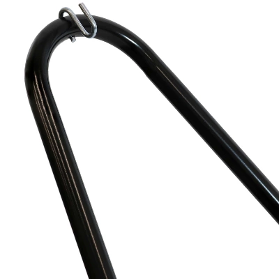 Sunnydaze Decor Sunnydaze Portable Heavy-Duty Steel Hammock Stand Only For Camping And Spreader Bar Styles - 330 Lb Capacity/10' Stand - Black 4 Sunnydaze Decor Sunnydaze Portable Heavy-Duty Steel Hammock Stand Only For Camping And Spreader Bar Styles - 330 Lb Capacity/10' Stand - Black - Image 2