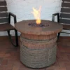 Sunnydaze Decor Sunnydaze Rope And Barrel Design Propane Gas Patio Fire Pit Table Kit With Lava Rocks - 29" Diameter 1 Sunnydaze Decor Sunnydaze Rope And Barrel Design Propane Gas Patio Fire Pit Table Kit With Lava Rocks - 29" Diameter -Sunnydaze Decor GUEST aefff5c0 08d3 482a bad3 d5c564577e20
