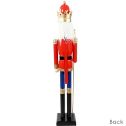 Sunnydaze Decor Sunnydaze Arnold The Strong Indoor Decorative Traditional Christmas Wooden Nutcracker Statue, 48-Inch -Sunnydaze Decor GUEST b1ab9fcf 5722 4fc2 bdd1 58346688aff4