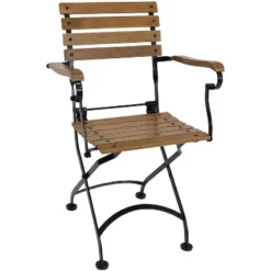 Sunnydaze Decor Sunnydaze Indoor/Outdoor Essential Chestnut Wood Folding Bistro Chair And Table - Dark Brown - 3pc 12 Sunnydaze Decor Sunnydaze Indoor/Outdoor Essential Chestnut Wood Folding Bistro Chair And Table - Dark Brown - 3pc -Sunnydaze Decor GUEST b1b9b4c2 2be2 4174 885f a1463507e056