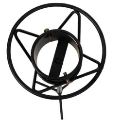 Sunnydaze Decor Sunnydaze Outdoor In-Ground Steel Gazing Globe Stand - 24" - Black -Sunnydaze Decor GUEST b716b649 a737 49a4 9c67 1ddccbeb0a83