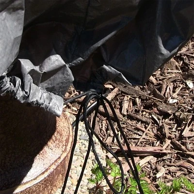 Sunnydaze Decor Sunnydaze Outdoor Weather-Resistant Medium Tiered Water Fountain Feature Protective Cover - Gray 4 Sunnydaze Decor Sunnydaze Outdoor Weather-Resistant Medium Tiered Water Fountain Feature Protective Cover - Gray - Image 2