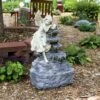 Sunnydaze Decor Sunnydaze Outdoor Solar Powered Angel Falls Water Fountain With Battery Backup And Submersible Pump - 27" -Sunnydaze Decor GUEST b99dd20d c8d1 4471 8be7 548445b0496b