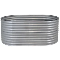 Sunnydaze Decor Sunnydaze Large Oval Steel Raised Garden Bed - Stand-Up Height - 79" W X 32" H 16 Sunnydaze Decor Sunnydaze Large Oval Steel Raised Garden Bed - Stand-Up Height - 79" W X 32" H -Sunnydaze Decor GUEST bb503583 acb3 447d 8efe 7e5e1b83d1f6