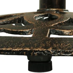 Sunnydaze Decor Sunnydaze 40"H Cast Iron Base And Cast Aluminum Tabletop Round Bar-Height Table -Sunnydaze Decor GUEST becf18a0 33dc 4b03 a869 b0588e0fb782