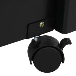 Sunnydaze Decor Sunnydaze MDF Indoor Farmhouse Style Kitchen Island Cart With Drawers And Shelves - 34.25" H - Black -Sunnydaze Decor GUEST c0dde296 fd4a 45b1 8332 80dd1408ac15