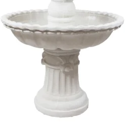 Sunnydaze Decor Sunnydaze 52"H Electric Fiberglass 4-Tier Fruit Top Outdoor Water Fountain, White Finish 9 Sunnydaze Decor Sunnydaze 52"H Electric Fiberglass 4-Tier Fruit Top Outdoor Water Fountain, White Finish -Sunnydaze Decor GUEST c1ceaf5d 932f 4bc3 9d41 cbf4535c5ad8