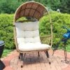 Sunnydaze Decor Sunnydaze Shaded Comfort Wicker Outdoor Egg Chair With Legs - 56.5" H 1 Sunnydaze Decor Sunnydaze Shaded Comfort Wicker Outdoor Egg Chair With Legs - 56.5" H -Sunnydaze Decor GUEST c48985b1 dfb4 426d b1d7 025b4540612a