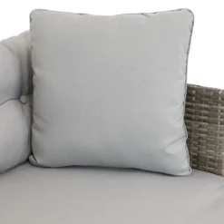 Sunnydaze Decor Sunnydaze Outdoor Longford Patio Sectional Sofa Conversation Set With Cushions And Table - Stone Gray - 3pc 17 Sunnydaze Decor Sunnydaze Outdoor Longford Patio Sectional Sofa Conversation Set With Cushions And Table - Stone Gray - 3pc -Sunnydaze Decor GUEST c4b8c7d3 183c 4aa5 8611 30f3d2894aa3