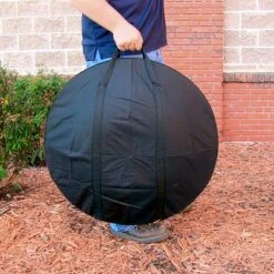 Sunnydaze Decor Sunnydaze Outdoor Portable Camping Or Backyard Folding Round Fire Pit Bowl With Spark Screen, Log Poker, Folding Stand, And Carrying Case Cover - 29" -Sunnydaze Decor GUEST ca65408d 81e6 4800 999c 964b1439708a