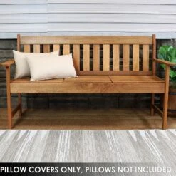 Sunnydaze Decor Sunnydaze Indoor/Outdoor Weather-Resistant Polyester Square Decorative Pillow Cover Only With Zipper Closures 15 Sunnydaze Decor Sunnydaze Indoor/Outdoor Weather-Resistant Polyester Square Decorative Pillow Cover Only With Zipper Closures -Sunnydaze Decor GUEST cc5f946e 3973 4ba9 937b bbcd2662cd27