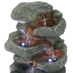 Sunnydaze Decor Sunnydaze Indoor Home Decorative Relaxing Stacked Rocks Tabletop Water Fountain With LED Lights - 10" 13 Sunnydaze Decor Sunnydaze Indoor Home Decorative Relaxing Stacked Rocks Tabletop Water Fountain With LED Lights - 10" -Sunnydaze Decor GUEST d138e9b4 c33d 4125 8462 5c1681e74c18