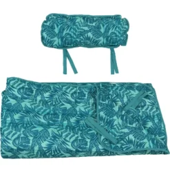 Sunnydaze Decor Sunnydaze Outdoor Weather-Resistant Polyester Quilted Hammock Cushion Pad And Hammock Pillow With Ties - Cool Blue Tropics 17 Sunnydaze Decor Sunnydaze Outdoor Weather-Resistant Polyester Quilted Hammock Cushion Pad And Hammock Pillow With Ties - Cool Blue Tropics -Sunnydaze Decor GUEST d985cd39 8c84 403c 94e0 f916c062d343