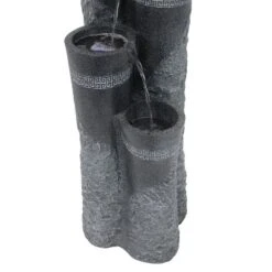 Sunnydaze Decor Sunnydaze 41"H Electric Polystone 4-Tier Staggered Pillars Outdoor Water Fountain With LED Lights 12 Sunnydaze Decor Sunnydaze 41"H Electric Polystone 4-Tier Staggered Pillars Outdoor Water Fountain With LED Lights -Sunnydaze Decor GUEST d9c0ea1c 4291 4cdd b01a 43d20b3950c1